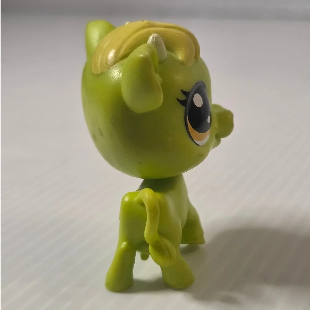 Littlest Pet Shop‎ Cow Mini Green Fair #465